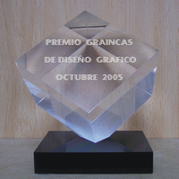 Trofeo cubico