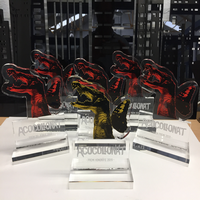 Trofeos metacrilato con impresion UV