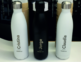 botellas grabadas a laser